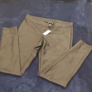 NWT Pull on Leather-like pants from Express